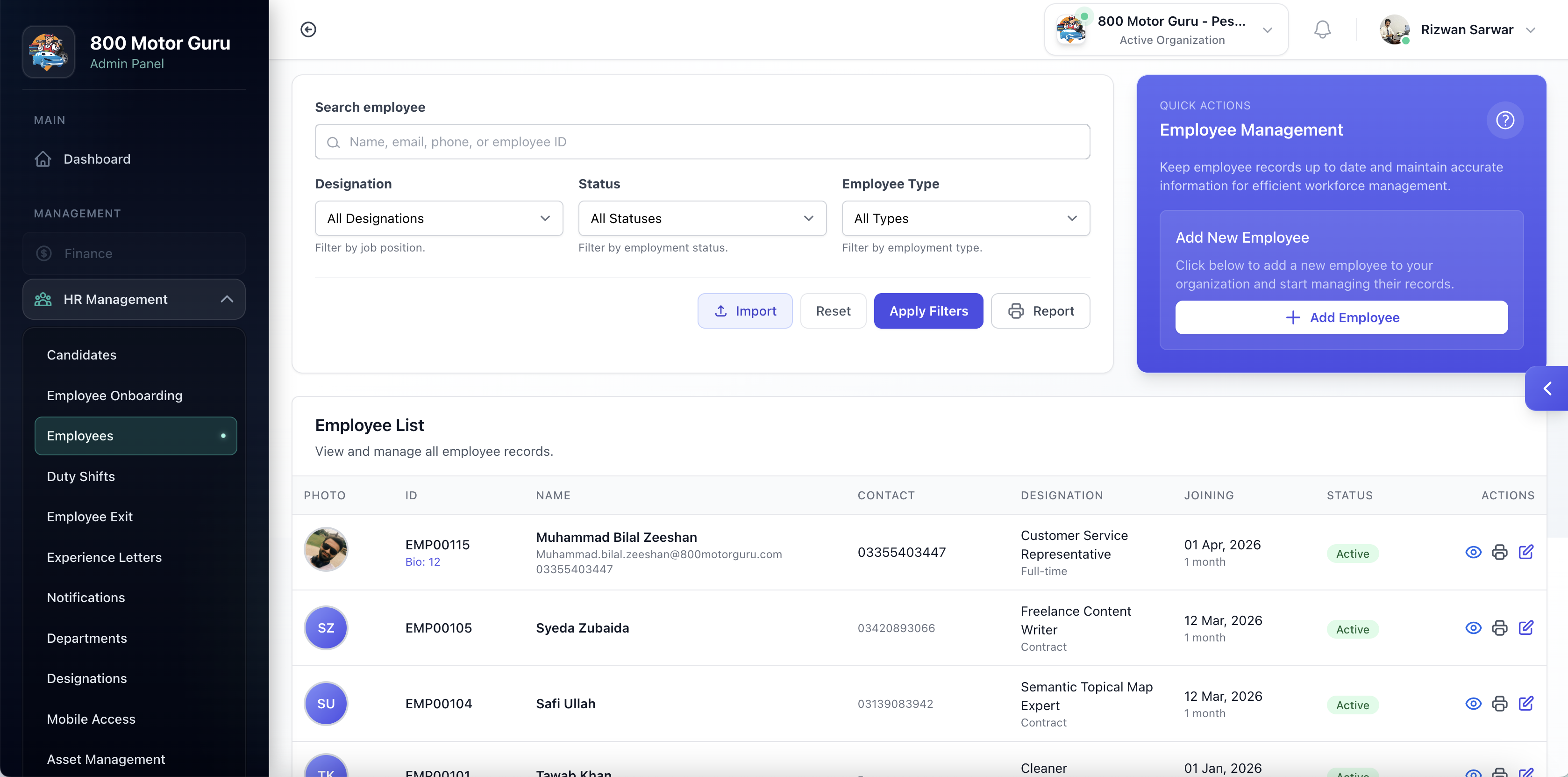 DevNest HRM — HR management